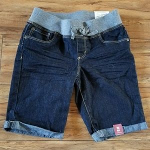 Girl's jean long shorts